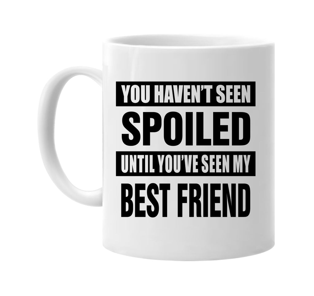havent seen spoiled my best friend signature outlet novelty coffee cup mug graphic gift ideas gifts for the family mom dad