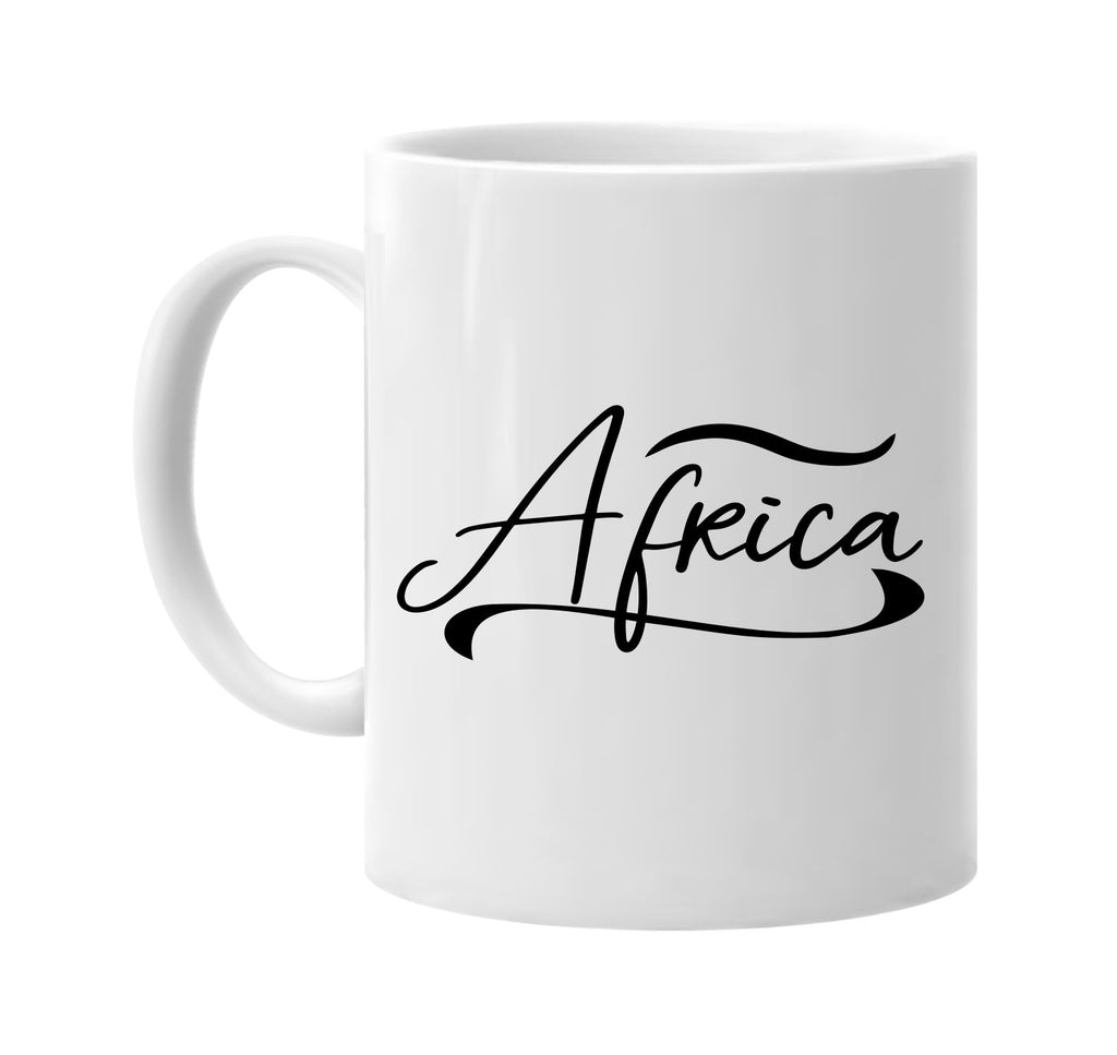 Africa mug