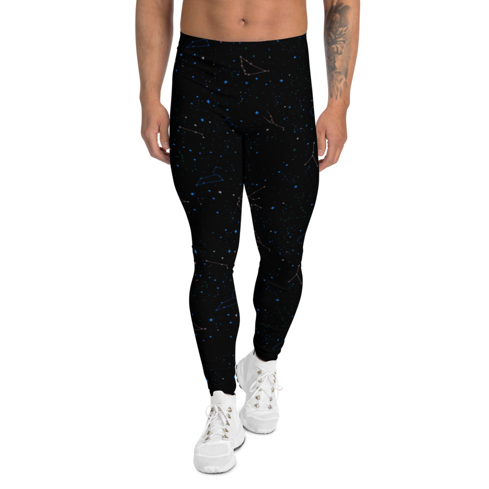Astrology Stars Horoscope Men's Leggings