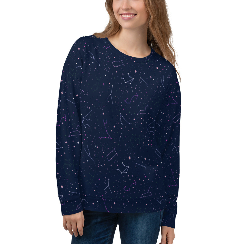 Astrology Stars Horoscope Unisex Sweatshirt