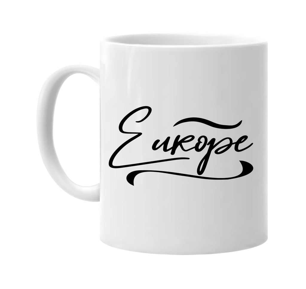 Europe mug
