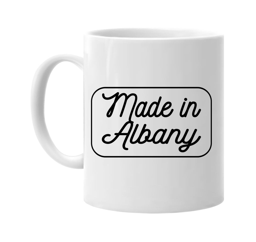 Made in Albany mug