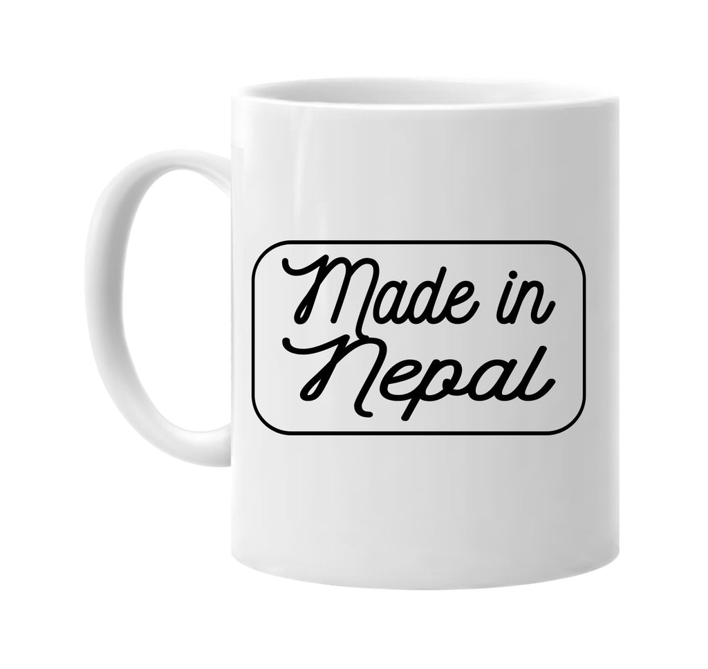Made in Nepal mug