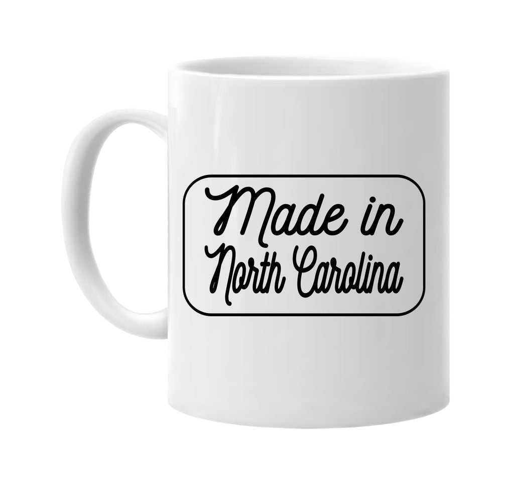 Made in North Carolina mug