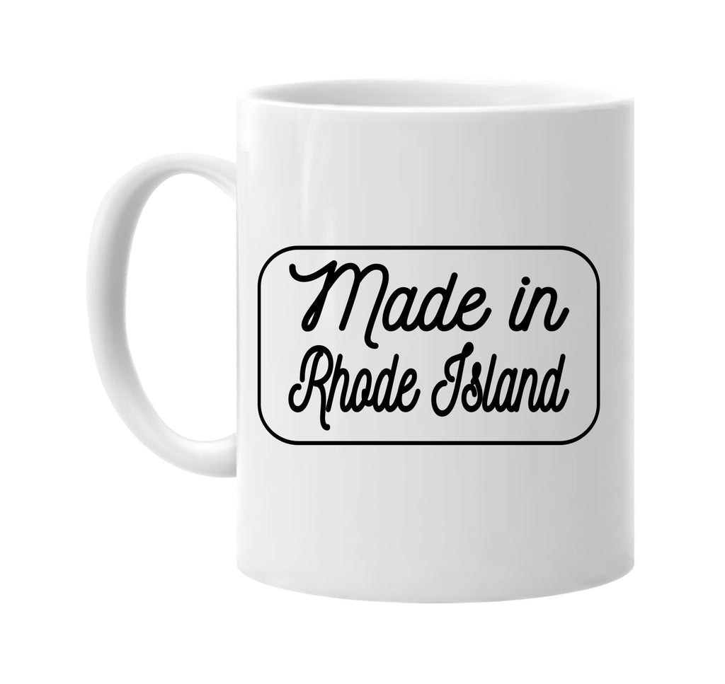 Made in Rhode Island mug