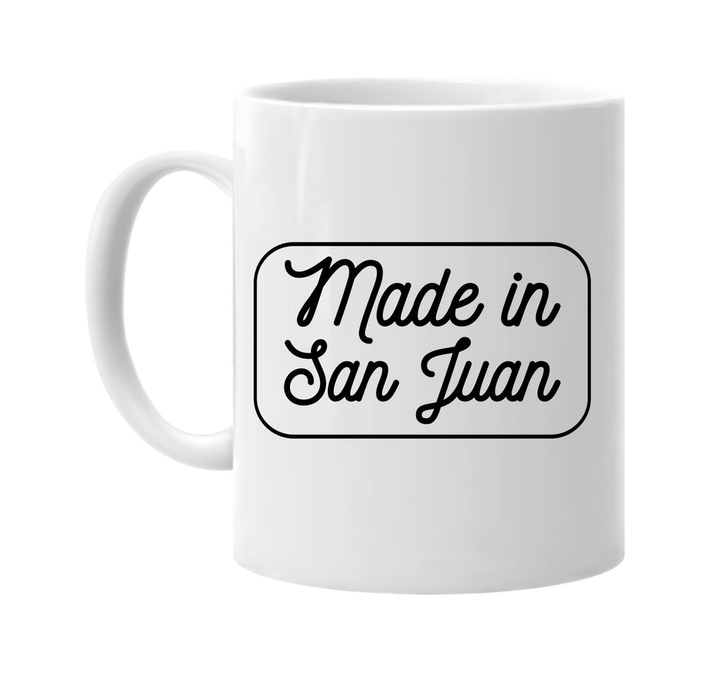 Made in San Juan mug