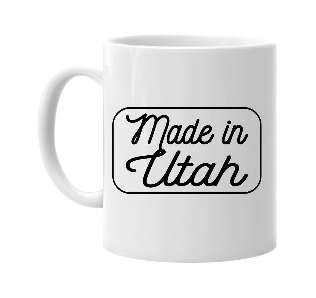Made in Utah mug